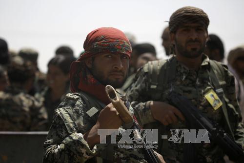 Lực lượng do Mỹ hậu thuẫn giải phóng 1/4 thành phố Raqqa khỏi tay IS